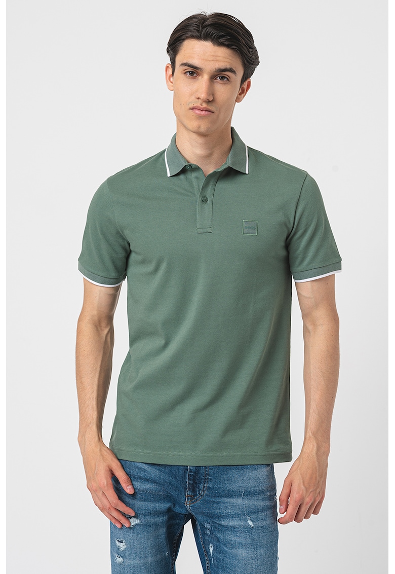 Tricou polo slim fit Passertip