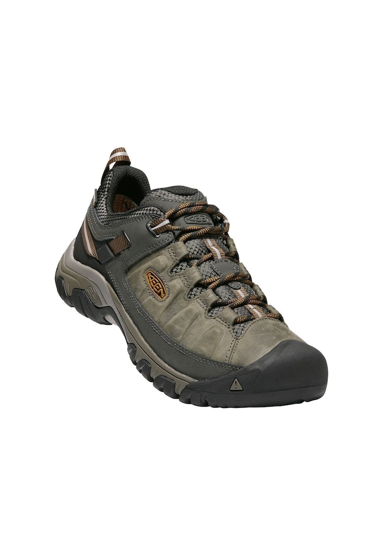 Pantofi barbati trekking Targhee Iii WP Piele lacuita Negru/gri