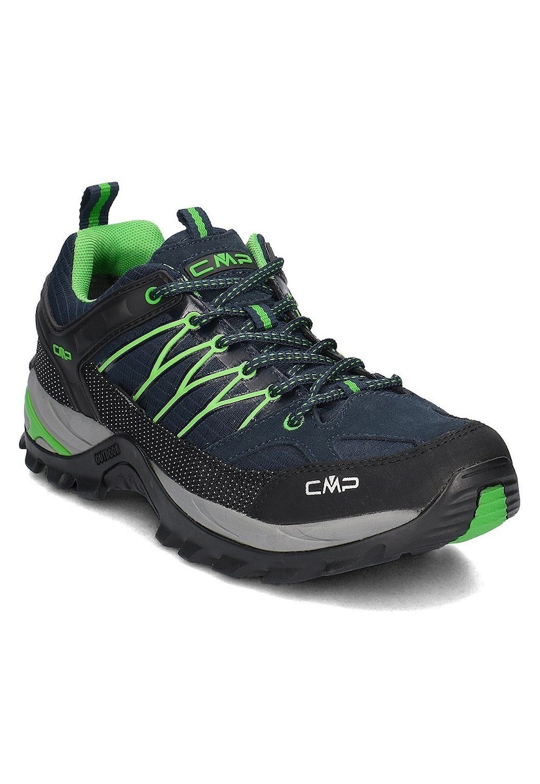 Pantofi sport barbati - textil - negru/verde - Verde/Negru