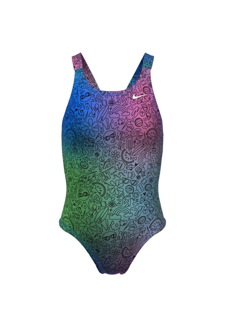 Costum inot piscina femei Multi Print Fastback One Piece - multicolor