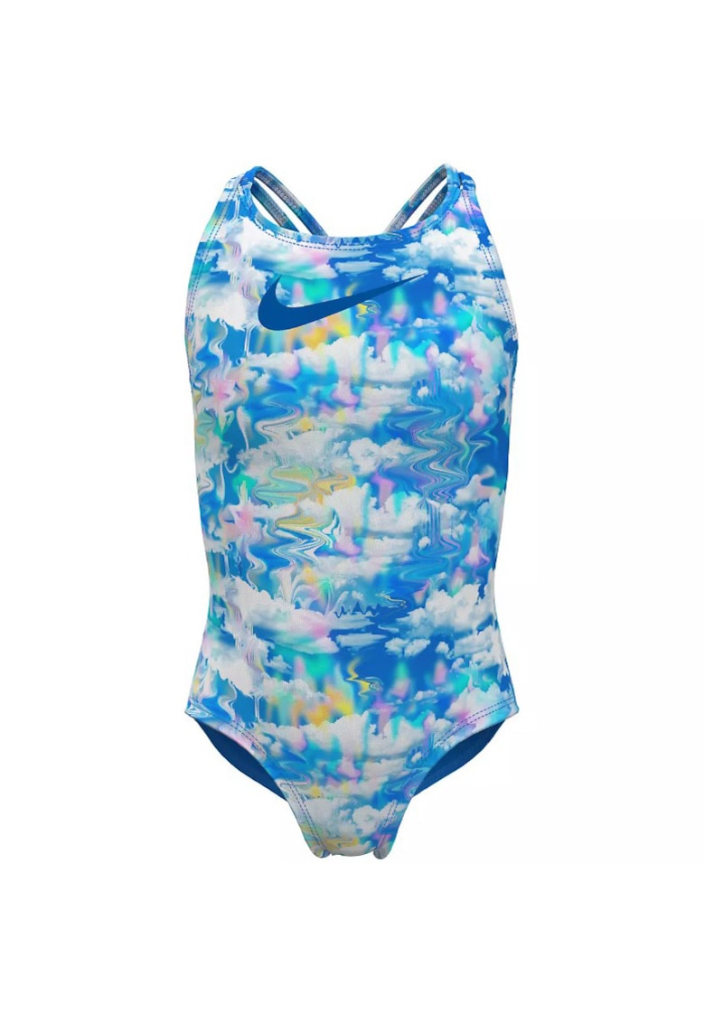 Costum inot copii Dream Clouds Spiderback - albastru