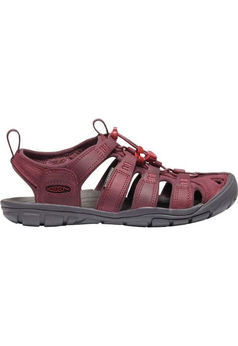 Sandale dama - 876990 - Piele naturala - Rosu Bordeaux