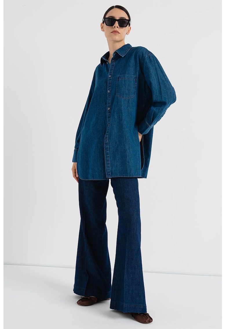 Camasa supradimensionata de denim