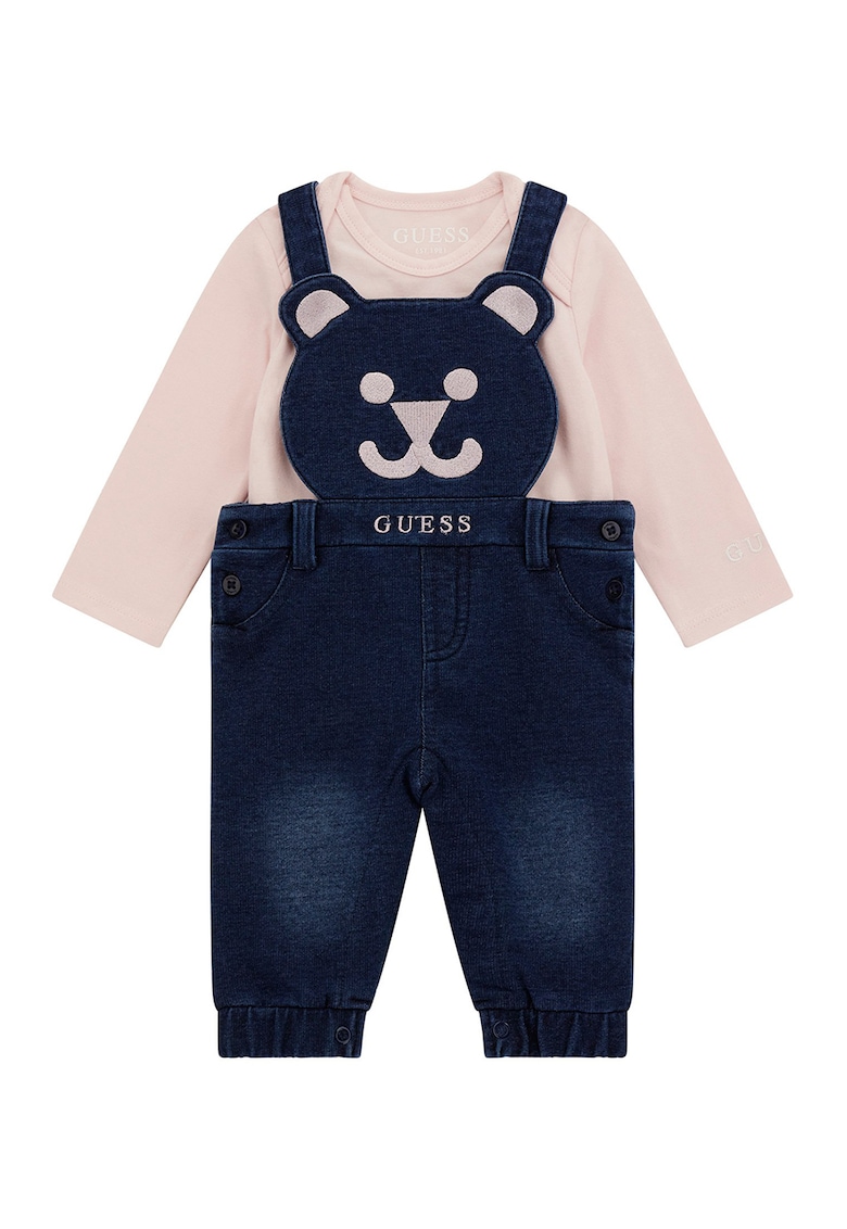 GUESS - Set de imbracaminte din amestec de bumbac - 2 piese