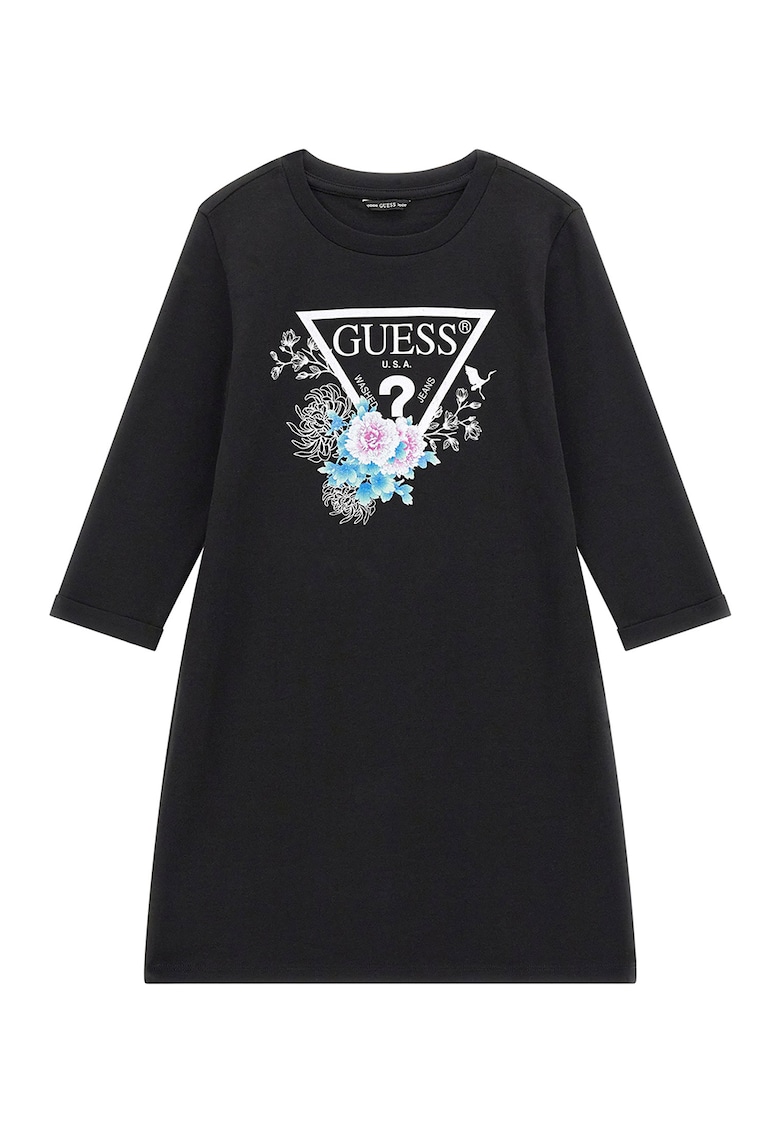 GUESS - Rochie-bluza sport cu logo