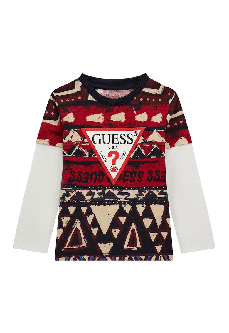 GUESS - Bluza cu aspect 2in1