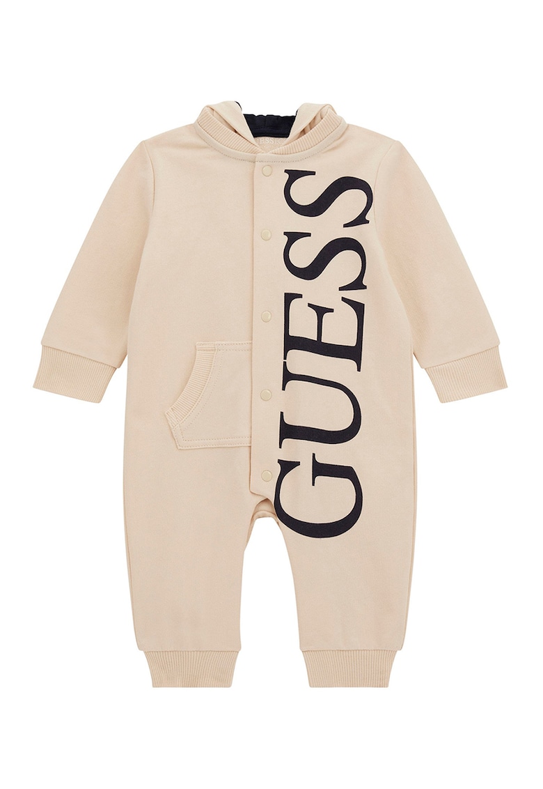 GUESS - Salopeta cu gluga si imprimeu logo