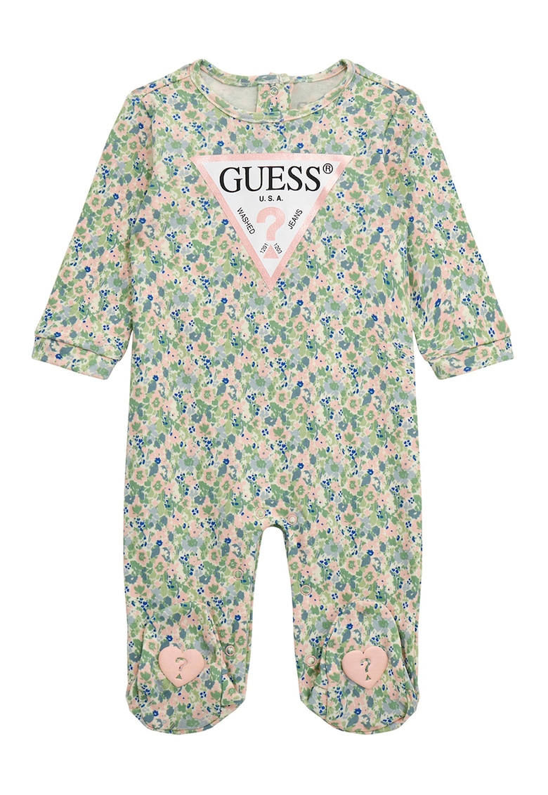 GUESS - Salopeta cu model floral si botosei