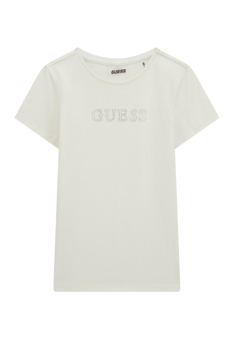 GUESS - Tricou cu strasuri