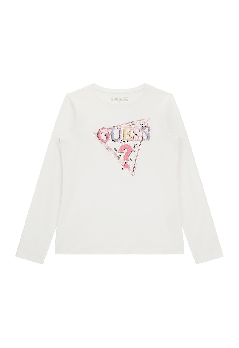 GUESS - Bluza cu logo