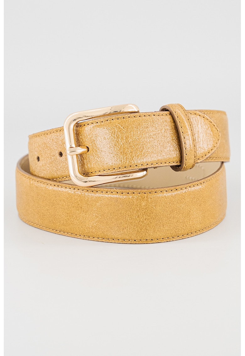 Curea din piele ecologica cu detaliu logo