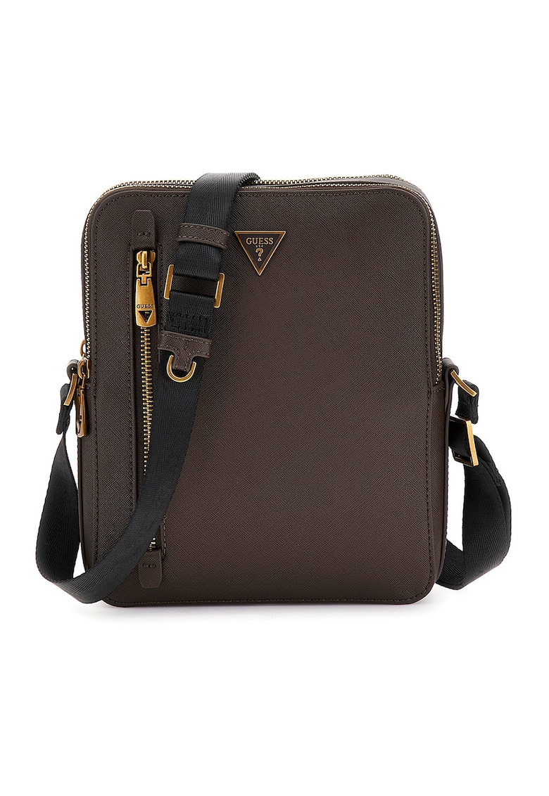 Geanta crossbody din piele saffiano ecologica