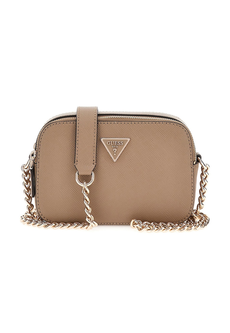 Geanta crossbody de piele saffiano sintetica Noelle