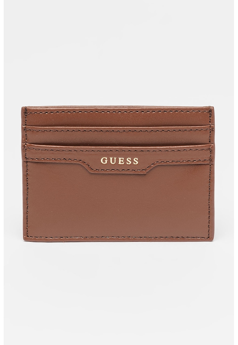 Portcart de piele cu logo