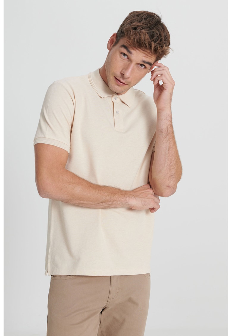 Tricou polo de bumbac