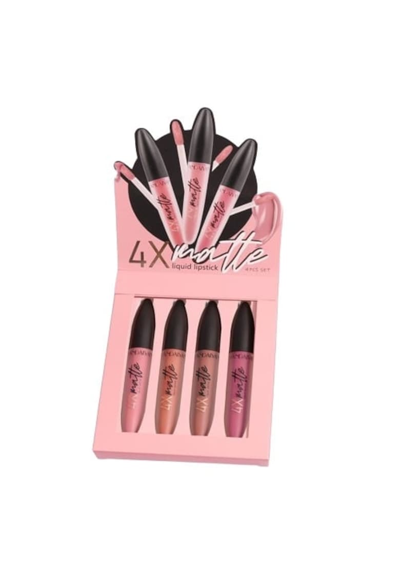 Set 4 Rujuri Lichide -  Matte - 4 x 2.5 ml - B