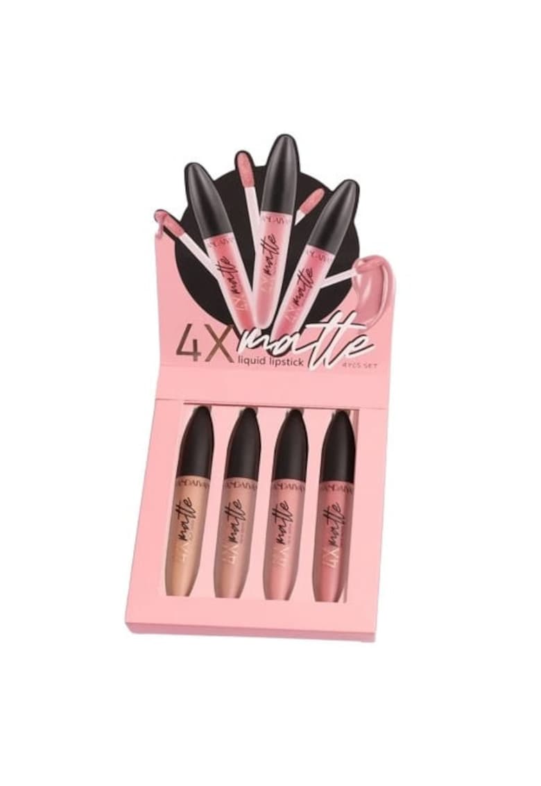 Set 4 Rujuri Lichide -  Matte - 4 x 2.5 ml - A