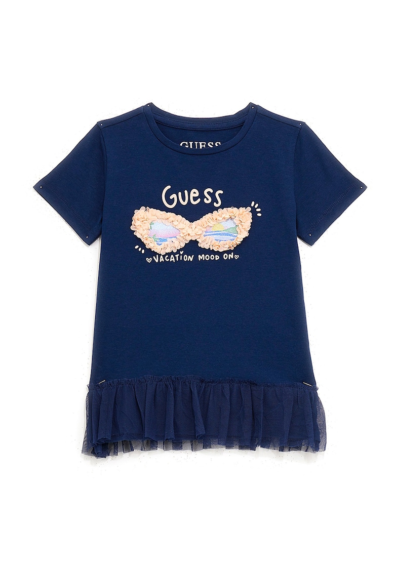 GUESS - Tricou cu imprimeu grafic