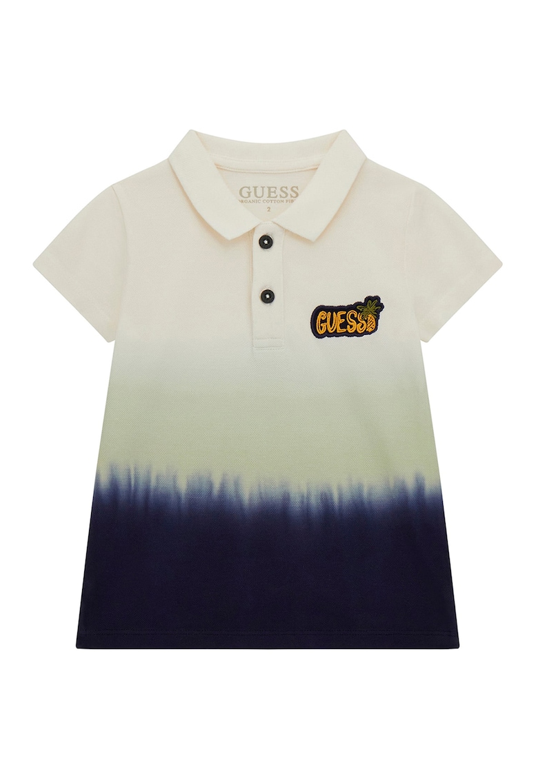 Tricou polo cu model tie-dye