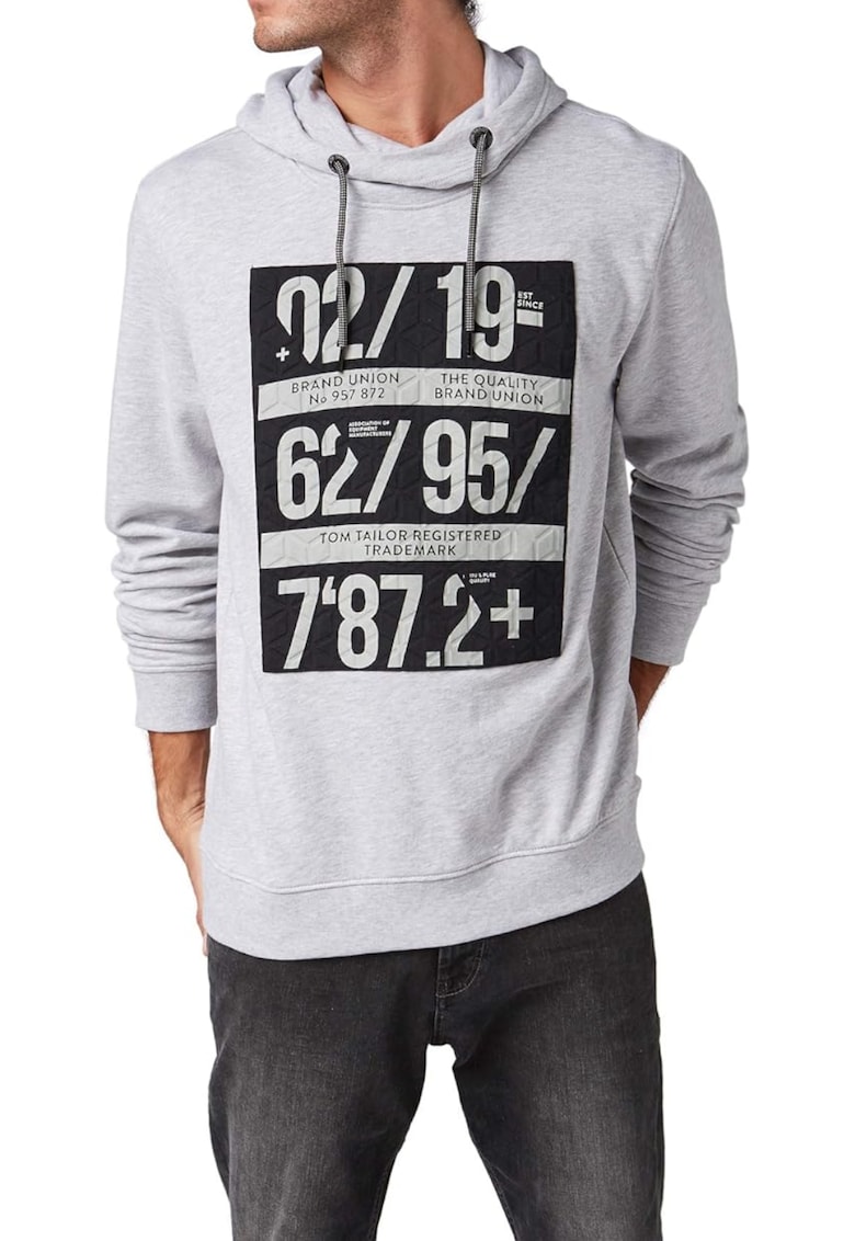 Hanorac - bumbac - gri - Gri