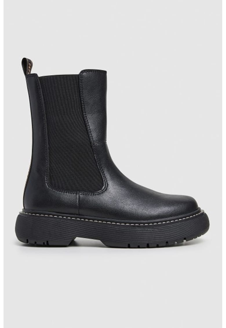 Ghete Chelsea de piele ecologica