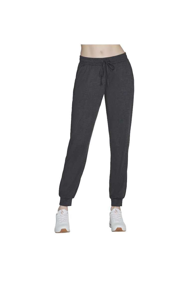 Skechers Pantaloni sport dama - Go Dri Swift Jogger Pant 961 - Gri
