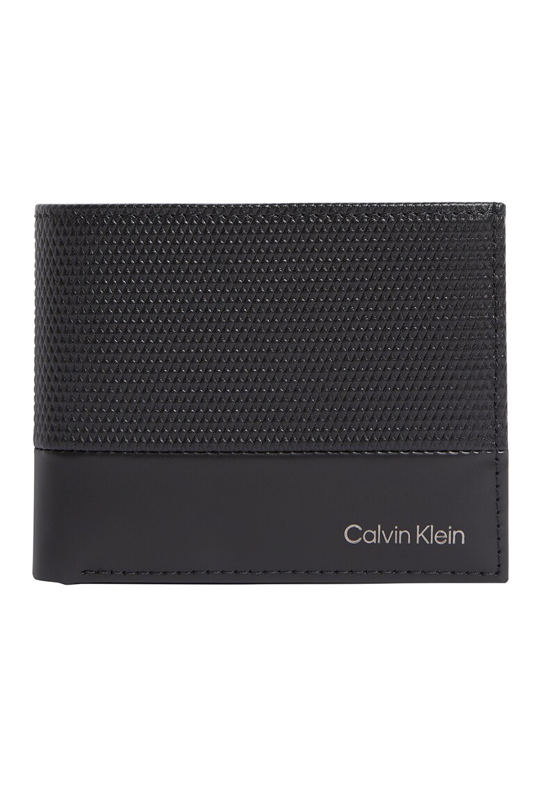 CALVIN KLEIN Портфейл от кожа Remote с двойно прегъване за Мъже CALVIN KLEIN Портфейл от кожа Remote с двойно прегъване за Мъже
