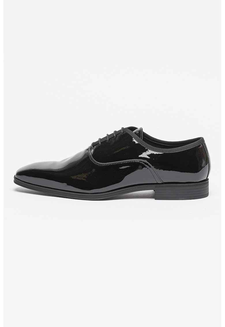 Pantofi Oxford lacuiti de piele Theon