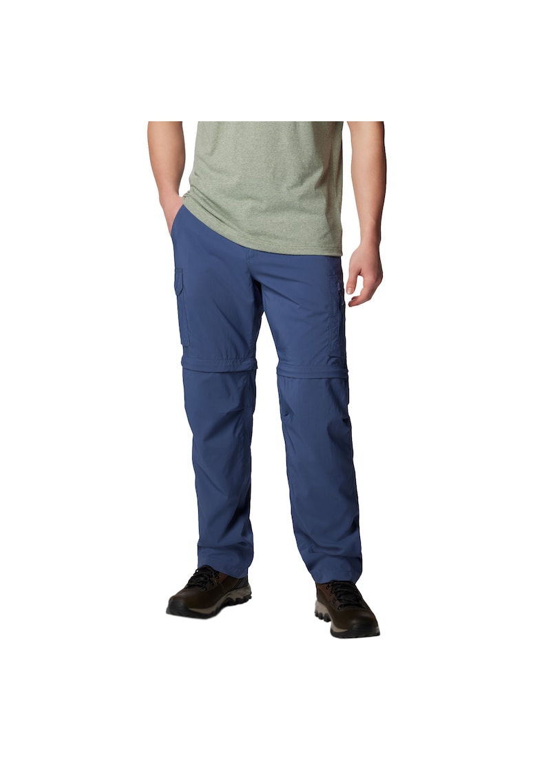 Pantaloni sport barbati - Silver Ridge Utility Convertible Pant 20129 - Bleumarin