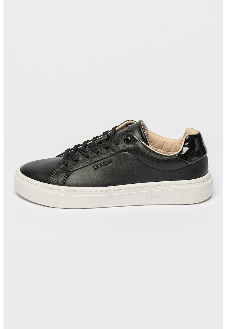 Pantofi sport low-cut de piele