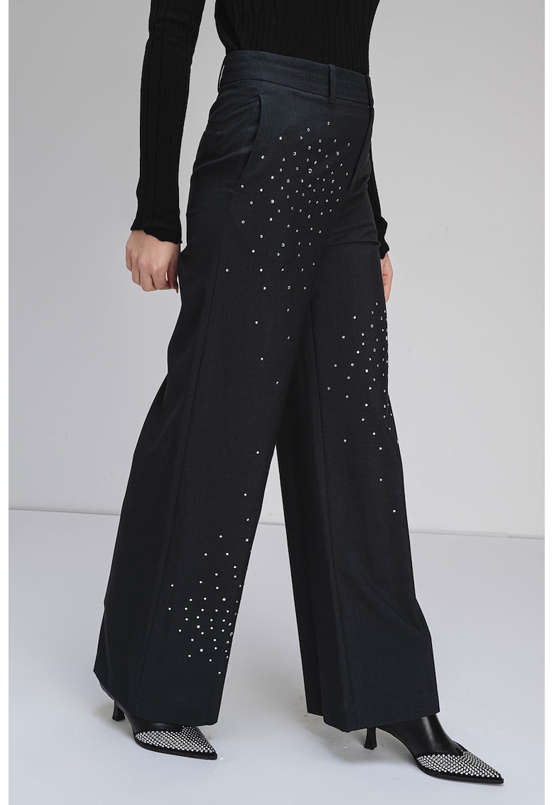 Pantaloni cu croiala ampla Ghetta