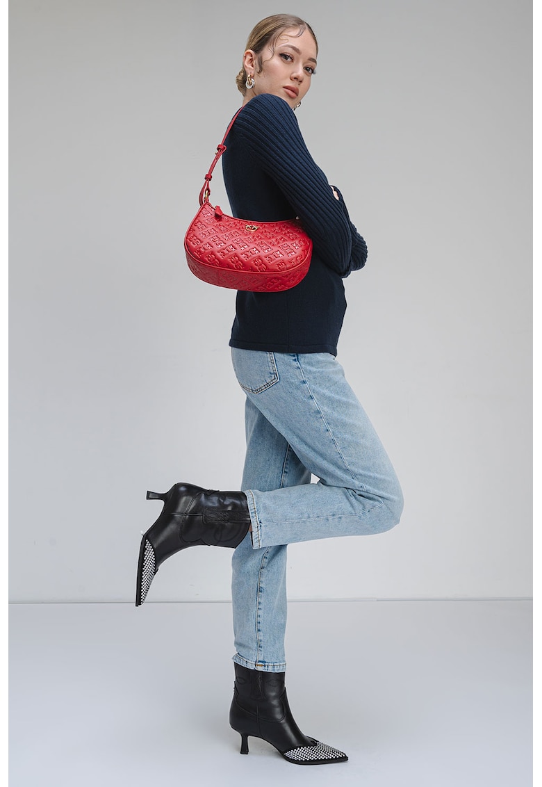 Pulover din amestec de lana cu maneci raglan Canossa