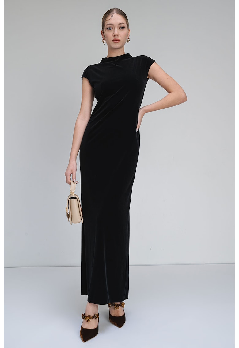 Rochie lunga Verdun - Negru