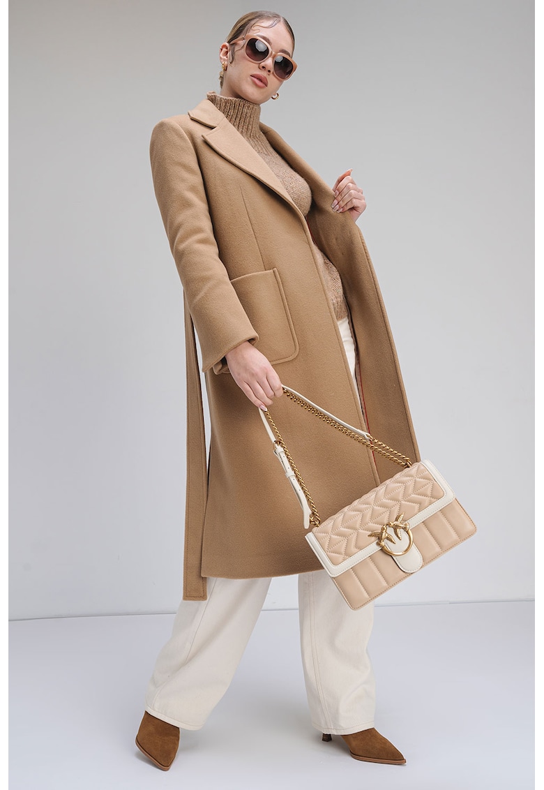 Palton din lana cu buzunare Runaway