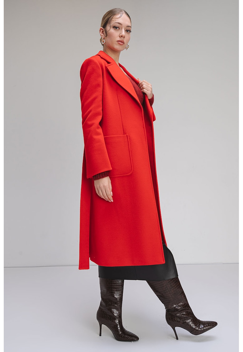 Palton din lana cu buzunare Runaway