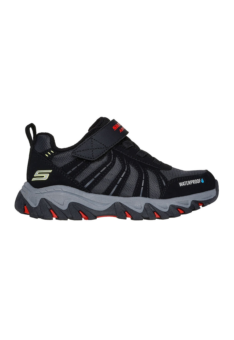 Pantofi sport cu velcro Adventure Waterproof - Rosu/Negru