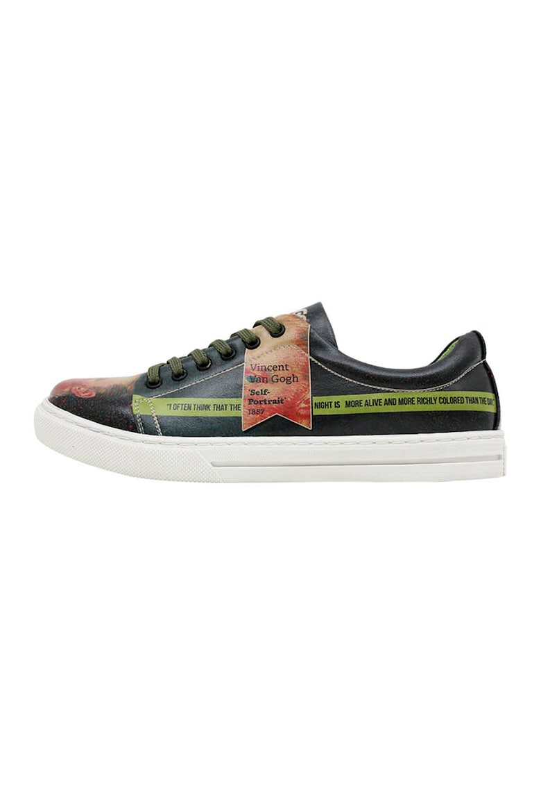 Pantofi sport din piele ecologica Vincent Van Gogh Self Portrait