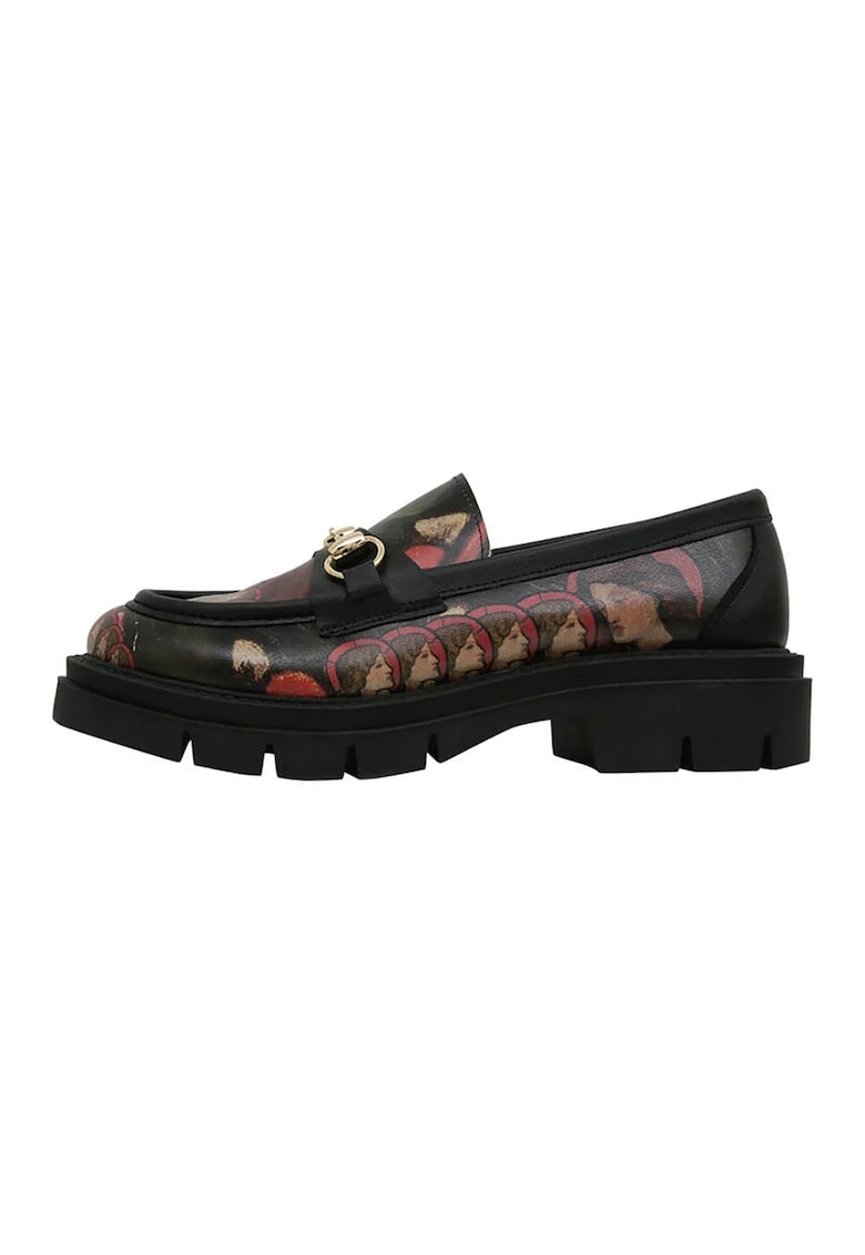 Pantofi loafer din piele ecologica Pure Reflection