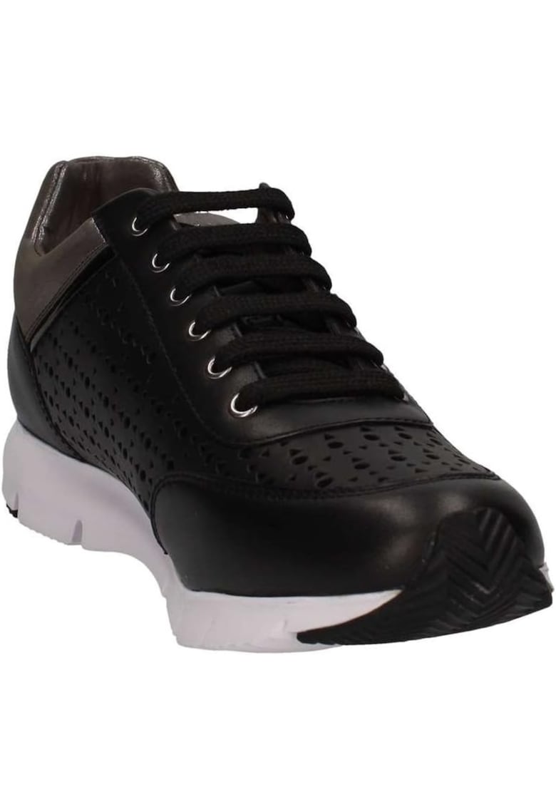 Pantofi dama - Piele naturala/Sintetic - Negru -