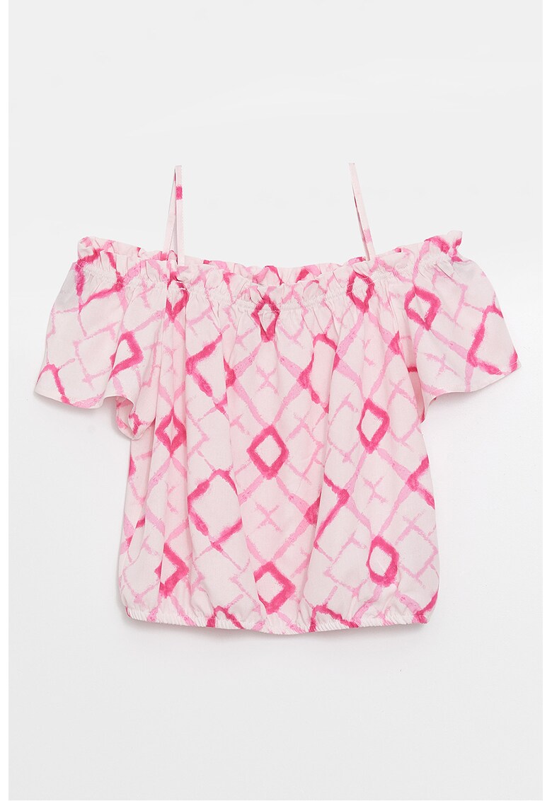 Bluza cu imprimeu geometric