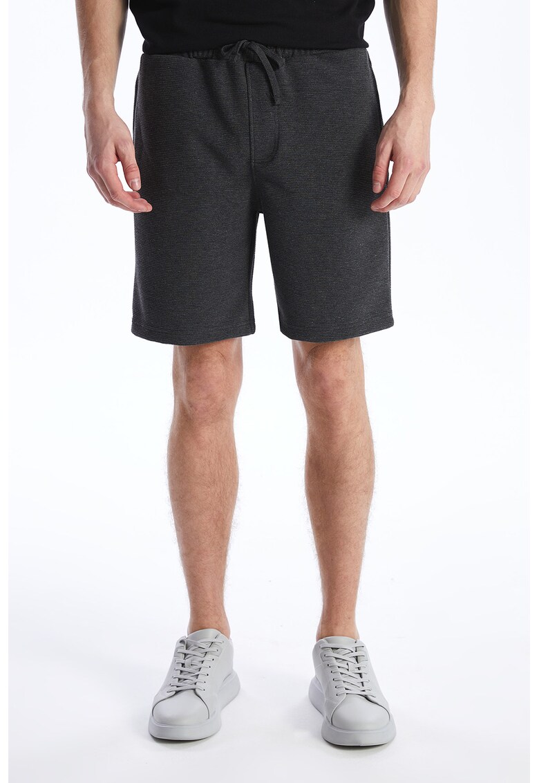 Pantaloni scurti de bumbac cu snur