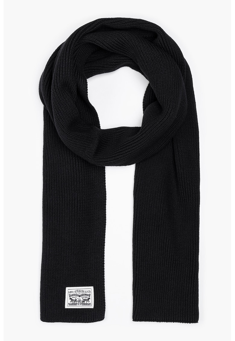 Fular tricotat din bumbac