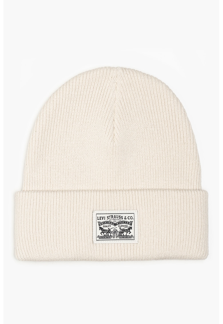 Caciula de bumbac cu aplicatie logo