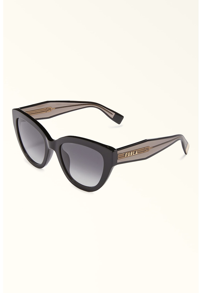 Ochelari de soare cat-eye cu lentile in degrade