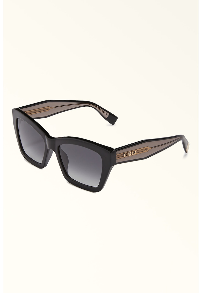 Ochelari de soare cat-eye cu lentile in degrade