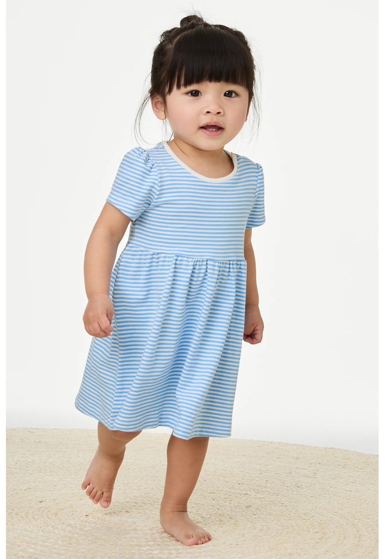 Rochie de bumbac in dungi