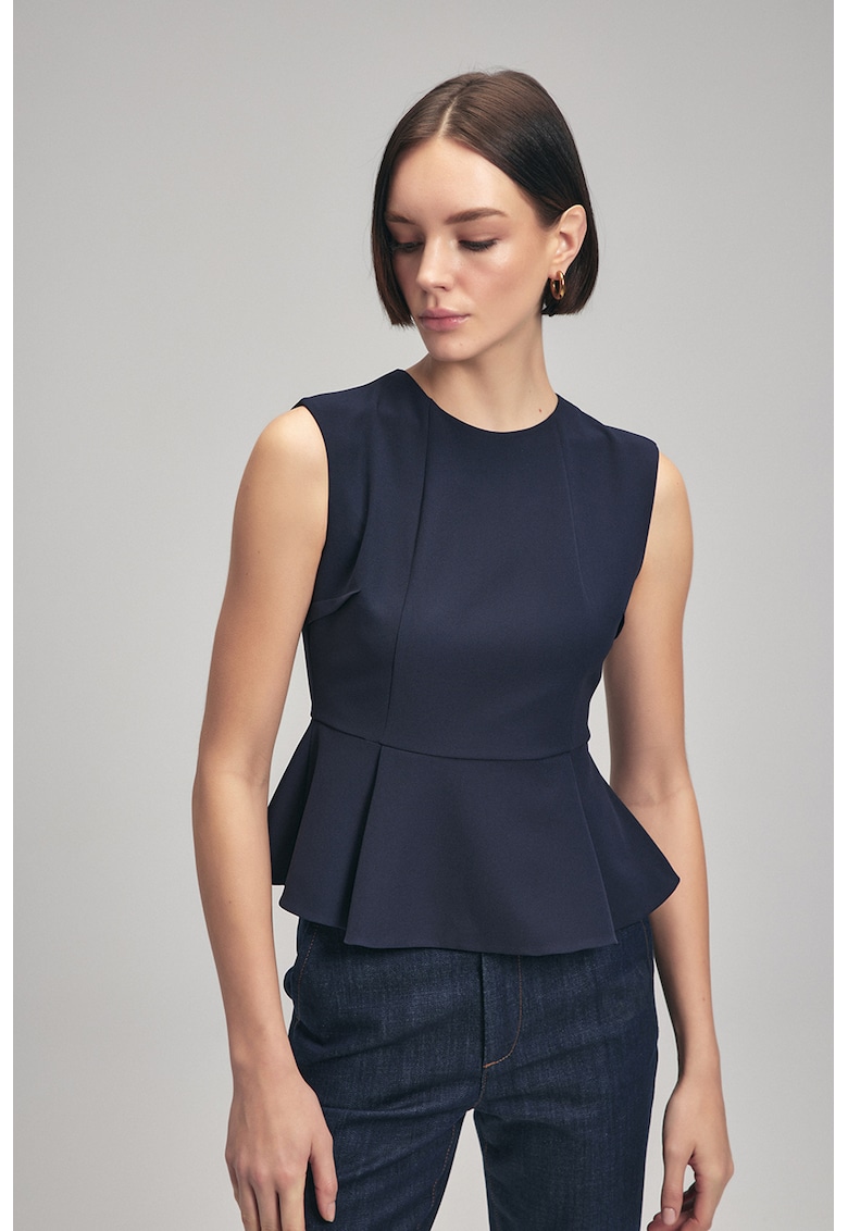 Bluza cu terminatie cu peplum