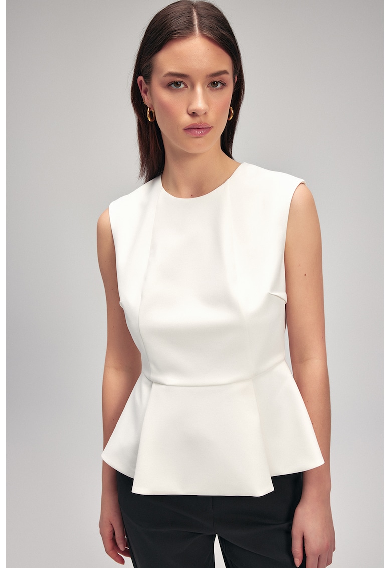 Bluza cu terminatie cu peplum