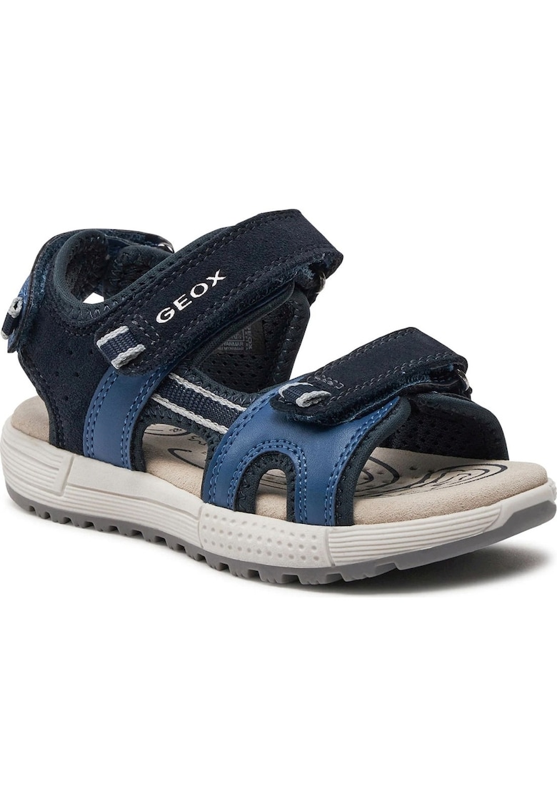 Geox Sandale baieti - Piele intoarsa - Albastru -