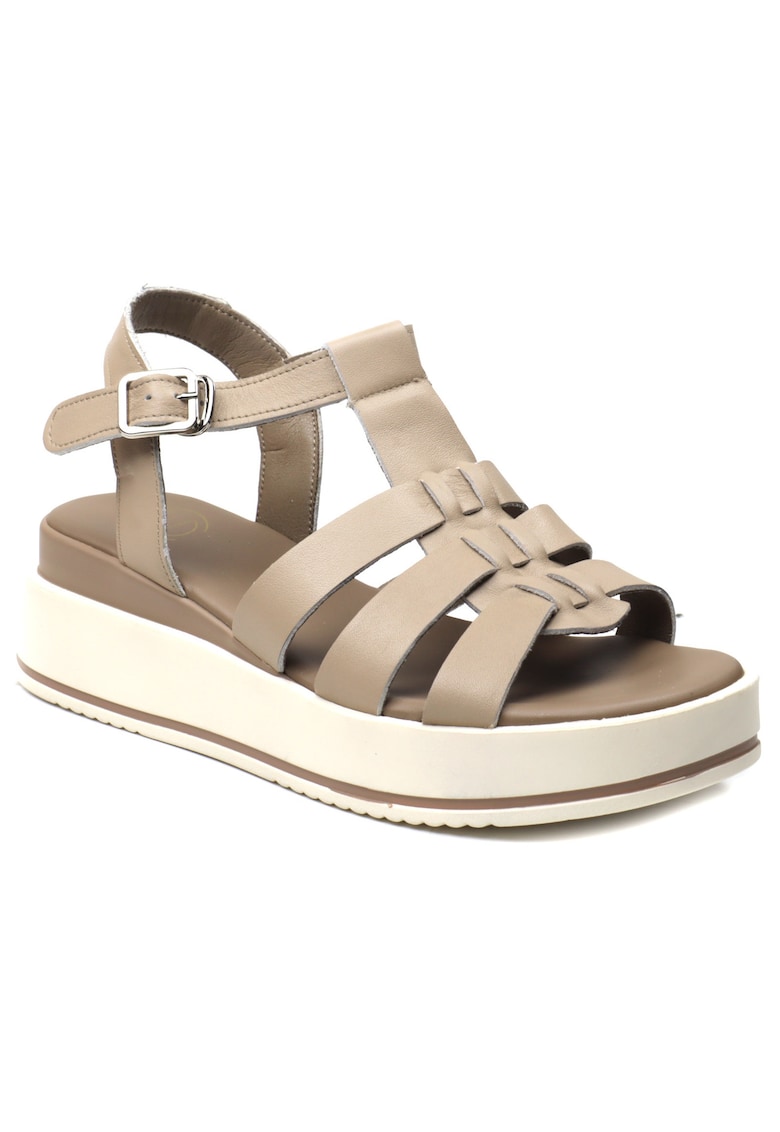 Sandale dama 20295-apricot - Bej